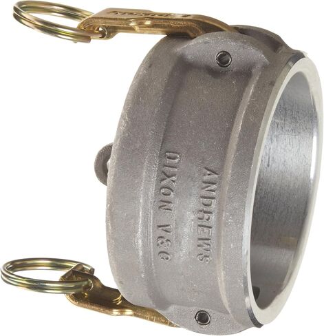 Dixon 500-DC-AL Aluminum 356T6 Type DC Cam and Groove Hose Fitting, Dust Cap, 5" in Saudi Arabia