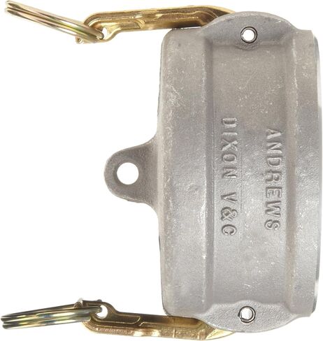 Dixon 500-DC-AL Aluminum 356T6 Type DC Cam and Groove Hose Fitting, Dust Cap, 5" in Saudi Arabia