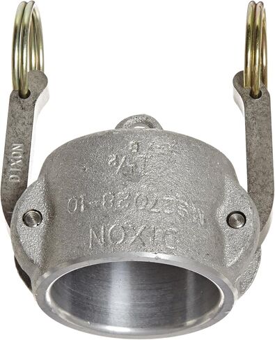 Dixon 500-DC-AL Aluminum 356T6 Type DC Cam and Groove Hose Fitting, Dust Cap, 5" in Saudi Arabia