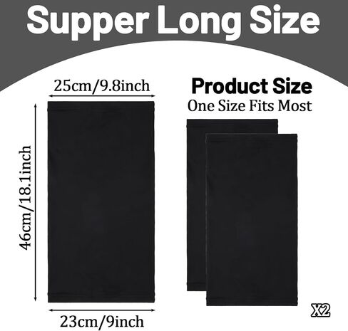 2 PCS DREADLOCK CAP مرنة LOC CAP طويلة الرأس أنبوب الرأس غطاء رأس التفاف نوم غطاء للشعر الكامل ، الرجال إكسسوارات الشعر نساء in Kuwait