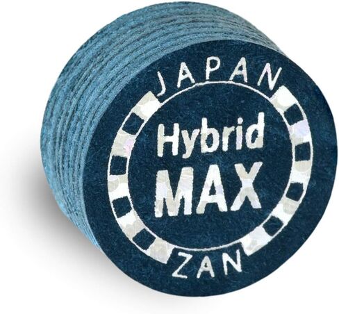 Zan Hybrid MAX Pool Billiard CUE TIP - 1 pc - 8 Layers (13 mm) in Kuwait