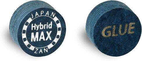 Zan Hybrid MAX Pool Billiard CUE TIP - 1 pc - 8 Layers (13 mm) in Kuwait