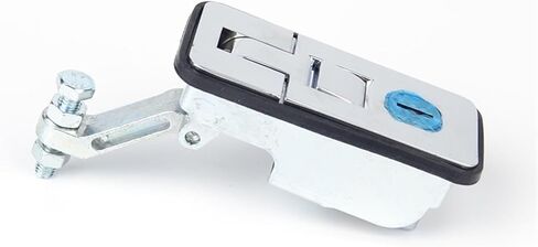 قفل الرافعة الصناعية قفل خزانة MS6018 ضواغط السيارة قفل جذع السيارة سهلة تثبيت قفل القافلة RV قفل 1PCS (Chrome) in Kuwait