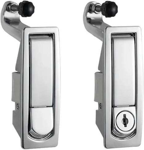 Electrical Panel Lock Electric Equipment Push Button Compression Flush Lock 1Pcs(MS606-4-K) in Kuwait