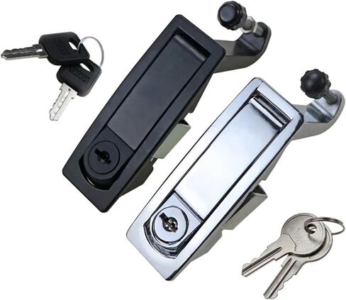 Electrical Panel Lock Electric Equipment Push Button Compression Flush Lock 1Pcs(MS606-4-K) in Kuwait