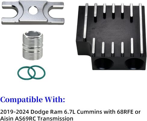 ترقية صمام الالتفافية الحرارية مع مقرن مرشح البليت مناسب لعام 2013 Corrent 6.7L Cummins 2019+ استبدال OE# 3100052464 in Kuwait