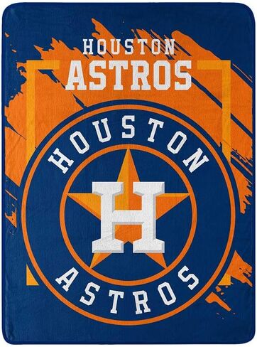 The Northwest Company 1MLB/05905/0013/RET: Micro Raschel Throw Dimensional - Astros in Saudi Arabia