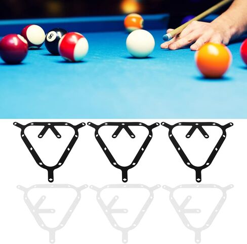 8/9/10 Ball Billiard Pendulum Sticker Set, 6Pcs Film Paper, Black & White, Speedy and Durable in Saudi Arabia