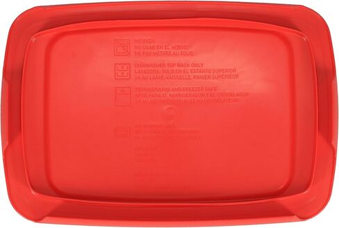 Pyrex C-213-PC 1.5QT سهلة الاستيلاء على الغطاء الأحمر in Saudi Arabia