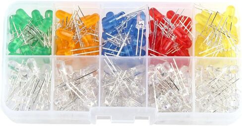 200pcs 5mm LED LED SHITTING DIODES مجموعة متنوعة ، مريحة ل DIY وإصلاح المنازل والمكاتب والصناعة معدات وأجهزة in Saudi Arabia