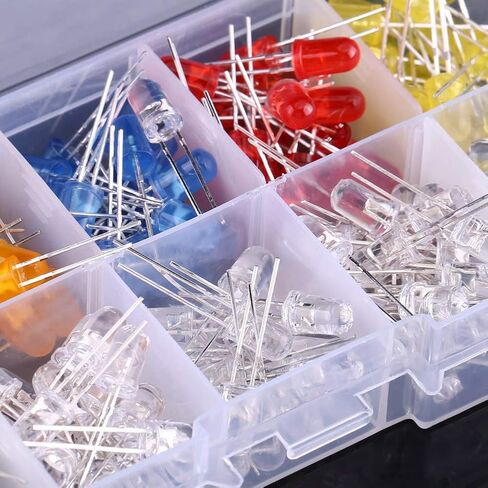 200pcs 5mm LED LED SHITTING DIODES مجموعة متنوعة ، مريحة ل DIY وإصلاح المنازل والمكاتب والصناعة معدات وأجهزة in Saudi Arabia