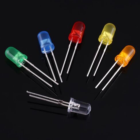 200pcs 5mm LED LED SHITTING DIODES مجموعة متنوعة ، مريحة ل DIY وإصلاح المنازل والمكاتب والصناعة معدات وأجهزة in Saudi Arabia