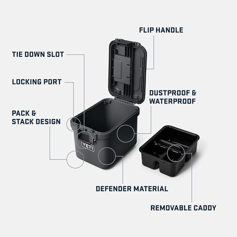 yeti loadout 60 spox case case ، الفحم in Saudi Arabia