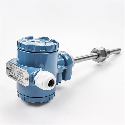 K Type Temperature Transmitter with Digital Display 300mm LengthTemperature Sensor(0-1300Celsius4-20mA,150mm) in Kuwait