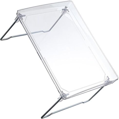 Tissting 2Pcs 31cm/12.2in Clear Acrylic Cabinet Shelf, Foldable Cabinet Storage Shelf Rack, Stackable Kitchen Counter Shelf Rack, Kitchen Counter Shelves for Counter Cabinet Pantry in Saudi Arabia