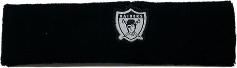 NFL Las Vegas Raiders Headband, Black, One Size in Saudi Arabia