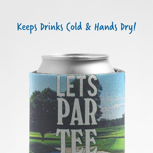 المخصصات المخصصة للجولف يمكن للموارد-تصميم "Let's par-tee"-أكمام مشروبات مخصصة لنزهات الجولف والبطولات وحفلات البكالوريوس-تتناسب مع العلب والزجاجات من 12 إلى 16 أوقية-من 12-بواسطة Victorystore in Saudi Arabia