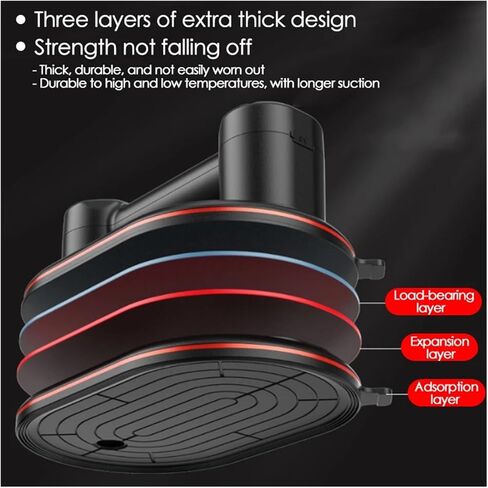 Vacuum Suction Cup, Smart Display Large Electric Vacuum Suction Cup 300KG Load Heavy-Duty s Tile Lifter 4000mAh Vacuum Suckers Lifting Tool in Saudi Arabia