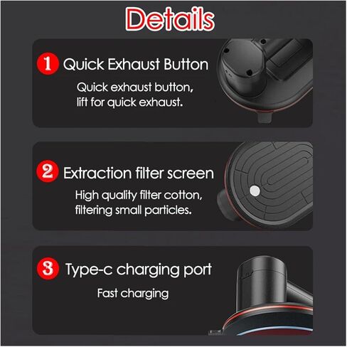 Vacuum Suction Cup, Smart Display Large Electric Vacuum Suction Cup 300KG Load Heavy-Duty s Tile Lifter 4000mAh Vacuum Suckers Lifting Tool in Saudi Arabia