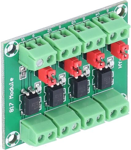 aqxreight 4 Channel Optocoupler Isolation Board with Photoelectric Isolation for Voltage Control and Driving in Saudi Arabia