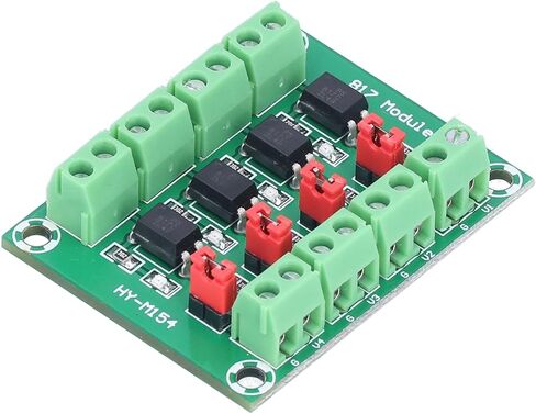 aqxreight 4 Channel Optocoupler Isolation Board with Photoelectric Isolation for Voltage Control and Driving in Saudi Arabia