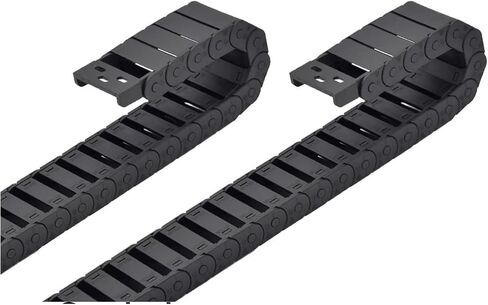 Semi-Closed Inner Opening Cable Chain Drag Chain for CNC Router Machine Lucky(18x50 R38mm) in Kuwait