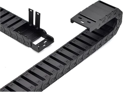 Semi-Closed Inner Opening Cable Chain Drag Chain for CNC Router Machine Lucky(18x50 R38mm) in Kuwait