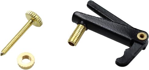 4Pcs Violin Fine Tuners for 4/4-3/4 Violins, Silver Metal String Adjusters, Easy Tune String Spinner in Saudi Arabia