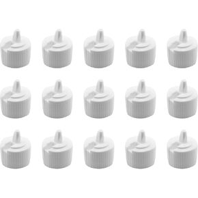 15pcs 24 Tooth 410 tip cap cap blastic flip top top cap cap cap bittion cap bottle cap قابلة لإعادة الاستخدام قابلة للاستعادة in Saudi Arabia