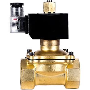 3/8"" 1/2"" 1"" 1-1/2"" 2"" Brass Normally Open Solenoid Valve IP65 Pipe Control Switch Valve Water Valve 380V 240V 220V 110V 24V 12V(Npt-24vac,0.75 Inch) in Kuwait