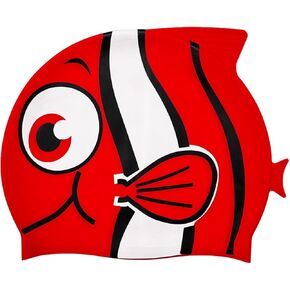 سبع سبع قبعة قبعة السباحة السيليكون لطفل القبع in Kuwait