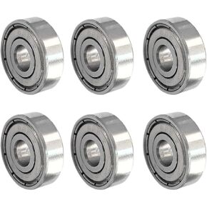 10pcs مضمّن التزلج على التزلج المحمل 6x19x6mm 626zz Roller محامل عجلة الاستبدال المحامل المصغرة للكرة لنافذة الباب in Kuwait