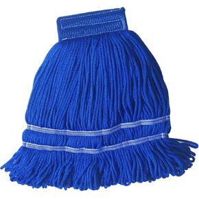 Royal Blue Kentucky Mop Head Replacement for Heavy-Duty Commercial and Industrial Cleaning, Loop-End – Lint-Free – Quick-Drying – Fits Clamp & Jaw Handles in Saudi Arabia