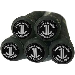 Custom Golf Club Finders | Personalized Identification | 4 Colors, 5 Engraving Styles | Set of 14 | Great Golfer Gift in Kuwait