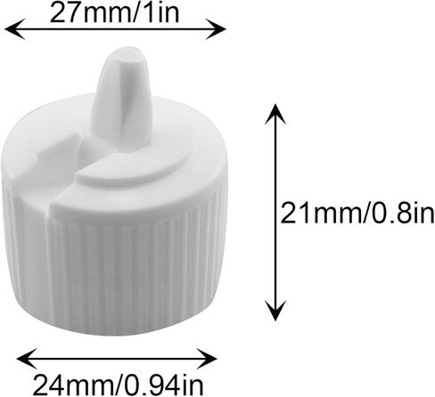 15pcs 24 Tooth 410 tip cap cap blastic flip top top cap cap cap bittion cap bottle cap قابلة لإعادة الاستخدام قابلة للاستعادة in Saudi Arabia