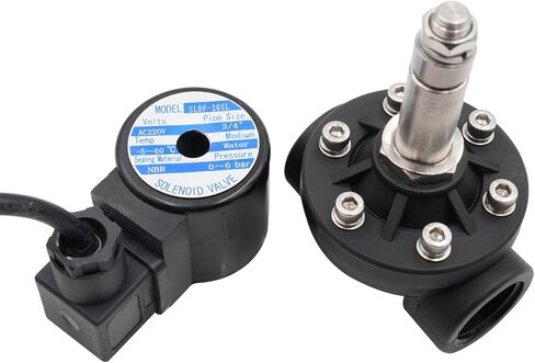 DN15 DN20 DN25 Plastic PA66 Underwater Normally Closed or Open Solenoid Valve AC220V DC24V Waterproof Grade IP68 G or NPT Thread(Npt-ac 220v-normally Closed,0.5 Inch) in Saudi Arabia