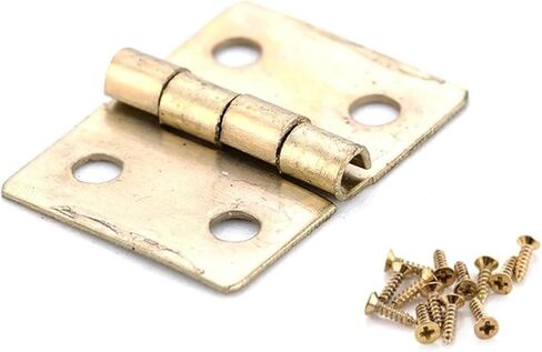 Antique Bronze Gold Decoration Door Hinges Hardware 20Pcs ﻿(Gold) in Kuwait