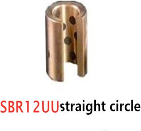 Straight Open Type Box Steel Copper Protector Sleeve/Linear Circle/Pressure Plate Slider Bearing SBR12(SBR12Uupressure Plate) in Saudi Arabia