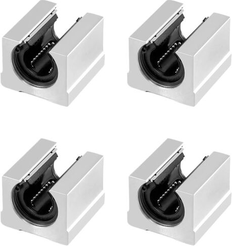 4pcs SBR10UU SBR12UU SBR16UU SBR10LUU SBR12LUU المحمل الخطي 10 مم 12 مم (SBR20UU) in Saudi Arabia