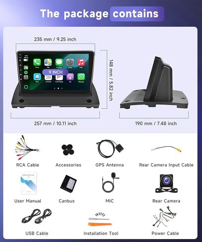 4Core 2GB+64GB Android 13 Radio for Volvo XC90 2004-2014 Car Stereo with Wireless Carplay Android Auto,5.0 Bluetooth,Build-in DSP EQ,9inch HD IPS Touch Screen,GPS,FM/RDS WiFi AHD Backup Camera in Kuwait