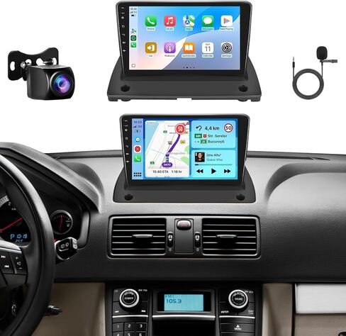 4Core 2GB+64GB Android 13 Radio for Volvo XC90 2004-2014 Car Stereo with Wireless Carplay Android Auto,5.0 Bluetooth,Build-in DSP EQ,9inch HD IPS Touch Screen,GPS,FM/RDS WiFi AHD Backup Camera in Saudi Arabia