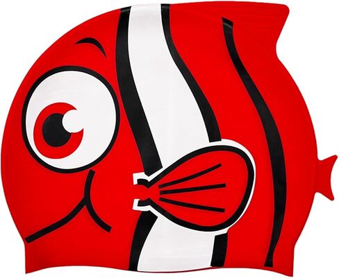 سبع سبع قبعة قبعة السباحة السيليكون لطفل القبع in Kuwait