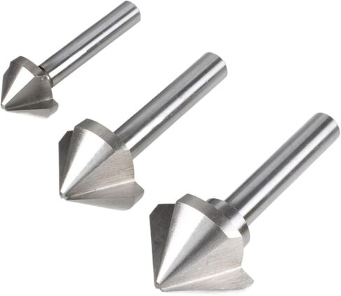 4.5-60mm 3 Flute 60 Degree Chamfer Countersink Drill Bits 1Pcs(60mm) in Saudi Arabia