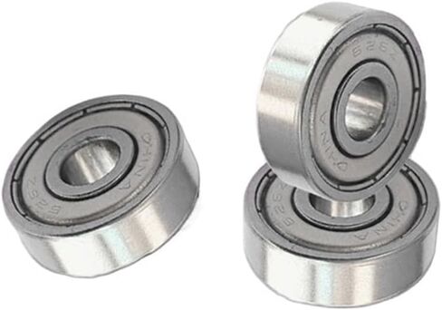 10pcs مضمّن التزلج على التزلج المحمل 6x19x6mm 626zz Roller محامل عجلة الاستبدال المحامل المصغرة للكرة لنافذة الباب in Kuwait