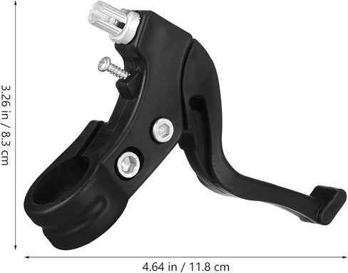 HANABASS Kids Bike Brake Levers - Universal Mini Bicycle Brake Kit for Mountain Bikes, Replacement Black Handles for Children's Bicycles in Saudi Arabia