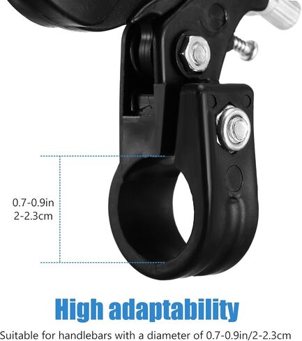 HANABASS Kids Bike Brake Levers - Universal Mini Bicycle Brake Kit for Mountain Bikes, Replacement Black Handles for Children's Bicycles in Saudi Arabia