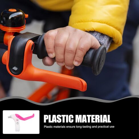 HANABASS Kids Bike Brake Levers - Universal Mini Bicycle Brake Kit for Mountain Bikes, Replacement Black Handles for Children's Bicycles in Saudi Arabia