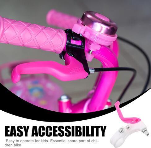 HANABASS Kids Bike Brake Levers - Universal Mini Bicycle Brake Kit for Mountain Bikes, Replacement Black Handles for Children's Bicycles in Saudi Arabia