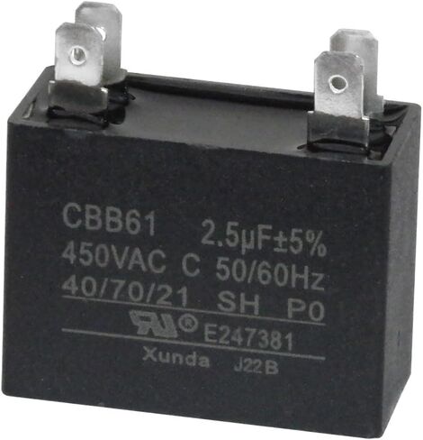 Universal 2.5 MFD X 450V MINI CAP # RC2.5X450 in Kuwait