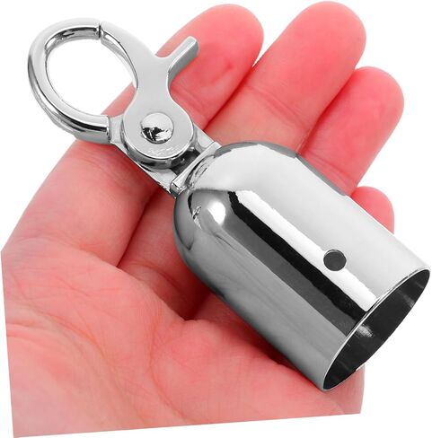 Cabilock 2 PCS قبعات نهاية الحبل الذهبي مع سدادات نهاية الخطاف نهاية الحشد الأنيق تحكم في قائمة الانتظار تجهيزات مقسم لسهولة التثبيت والتعلق in Kuwait